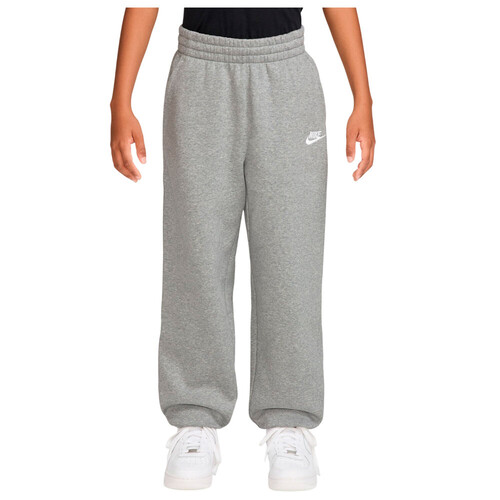 NIKE K NSW CLUB FLC LOOSE PNT gris