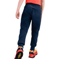 Nike pantalón niño SPORTSWEAR TECH AZUL vista trasera