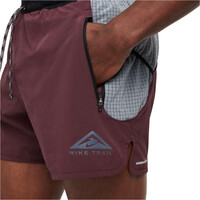 Nike pantalón running hombre DRI-FIT SECOND SUNRISE ROJO vista detalle