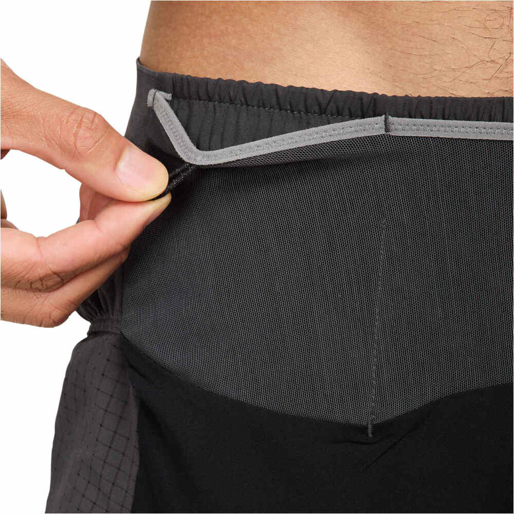 Nike pantalón running hombre TRAIL SECOND SUNRISE NEGRO vista detalle