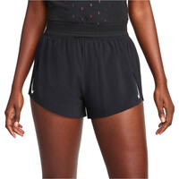 Nike pantalón running mujer DRI-FIT AEROSWIFT ADV NEGRO vista frontal