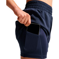 Nike pantalón running mujer DRI-FIT ONE AZUL 05
