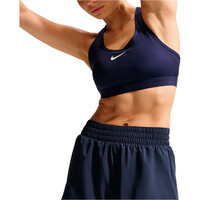 Nike pantalón running mujer DRI-FIT ONE AZUL vista detalle
