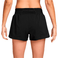 Nike pantalón running mujer DRI-FIT ONE SWOOSH NEGRO vista trasera