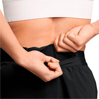 Nike pantalón running mujer DRI-FIT SWIFT 2IN1 NEGRO vista detalle