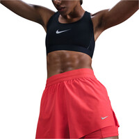 Nike pantalón running mujer DRI-FIT SWIFT ROJO vista detalle