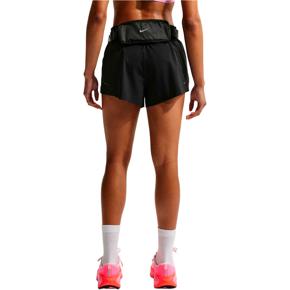 Nike pantalón running mujer SWIFT BREATHE NEGRO vista trasera
