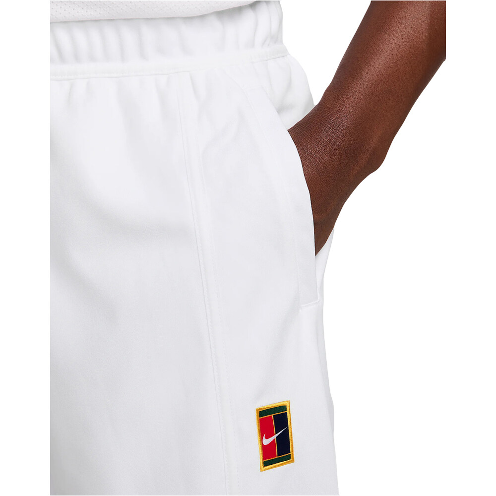 Nike pantalón tenis hombre COURT HERITAGE BLANCO 03
