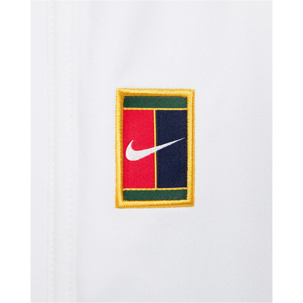 Nike pantalón tenis hombre COURT HERITAGE BLANCO 04