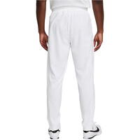 Nike pantalón tenis hombre COURT HERITAGE BLANCO vista trasera