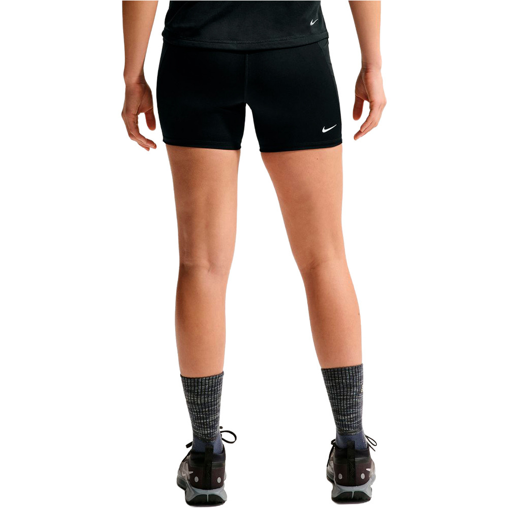Nike pantalones cortos trail running mujer DRI-FIT ACG NEGRO vista trasera