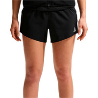 Nike pantalones cortos trail running mujer DRI-FIT ACG TRAIL NEGRO vista frontal