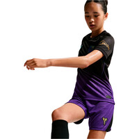 Nike pantalones fútbol oficiales niño BARCELONA 26/27 SEGUNDA EQUIPACION KOBE MORADO 04