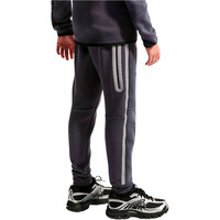 Nike pantalones largos futbol niño PSG BNSW TCH FLC JGGR RFLCT WP GRIS vista trasera