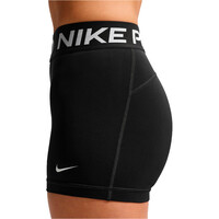 Nike pantalones y mallas cortas fitness mujer DRI-FIT PRO 365 NEGRO vista detalle