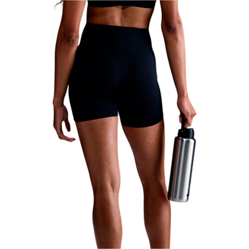 Nike pantalones y mallas cortas fitness mujer DRI-FIT UNIVERSA NEGRO