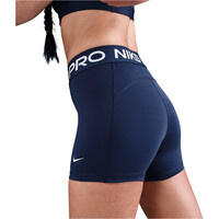 Nike pantalones y mallas cortas fitness mujer PRO 365 AZUL 03