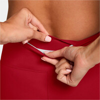Nike pantalones y mallas cortas fitness mujer W NK DF ONE HR 5IN SHORT USEAM ROJO 03