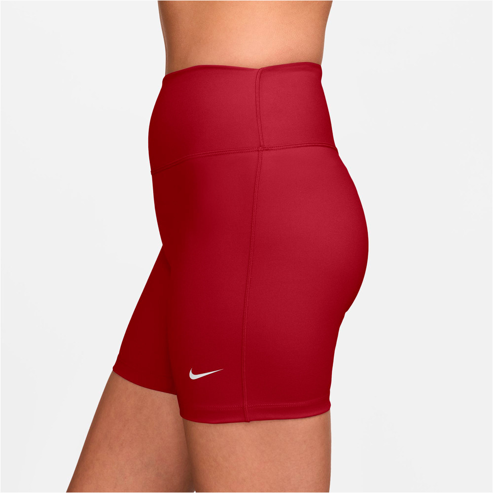 Nike pantalones y mallas cortas fitness mujer W NK DF ONE HR 5IN SHORT USEAM ROJO vista detalle