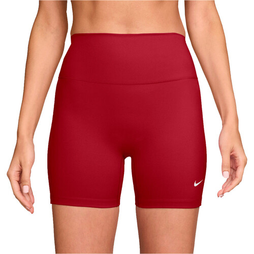 Nike pantalones y mallas cortas fitness mujer W NK DF ONE HR 5IN SHORT USEAM ROJO