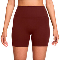 Nike pantalones y mallas cortas fitness mujer W NK DF ZENVY HR 5IN SHRT USEM NEGRO vista frontal