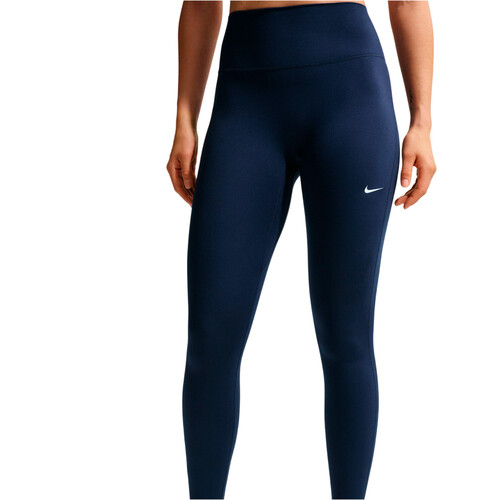 Nike pantalones y mallas largas fitness mujer DRI-FIT ONE AZUL