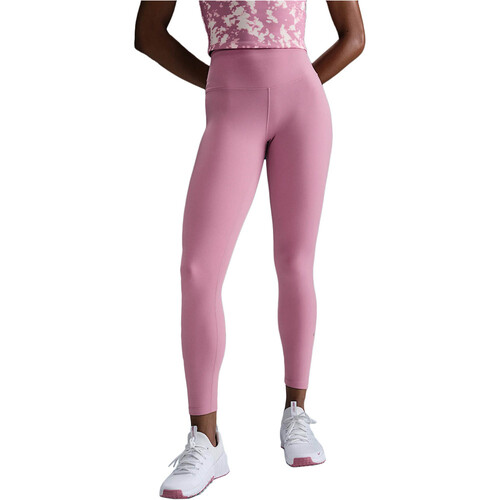 Nike pantalones y mallas largas fitness mujer DRI-FIT ONE ROSA