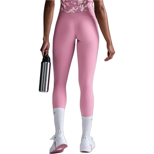 Nike pantalones y mallas largas fitness mujer DRI-FIT ONE ROSA