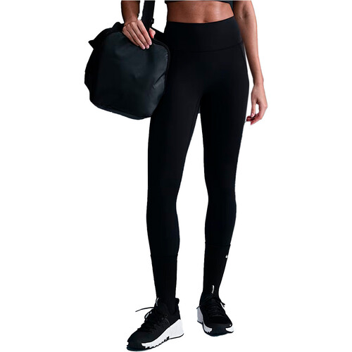 Nike pantalones y mallas largas fitness mujer DRI-FIT UNIVERSA NEGRO