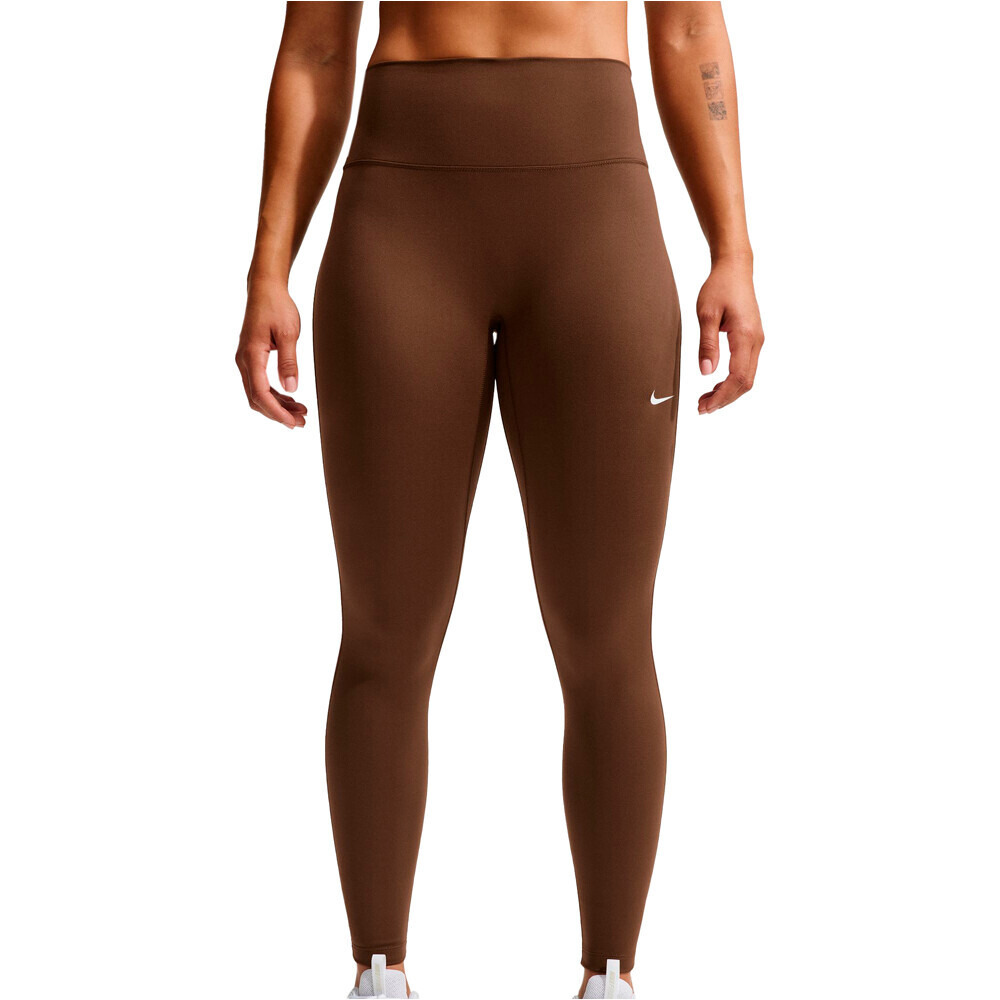 Nike pantalones y mallas largas fitness mujer W NK DF ONE HR 7/8 TIGHT USEAM ROJO vista detalle