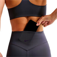 Nike pantalones y mallas largas fitness mujer W NK DF UNVRSA 7/8 TIGHT MESH GRIS 04