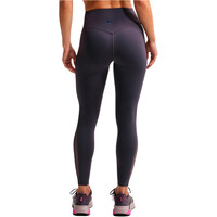 Nike pantalones y mallas largas fitness mujer W NK DF UNVRSA 7/8 TIGHT MESH GRIS vista trasera