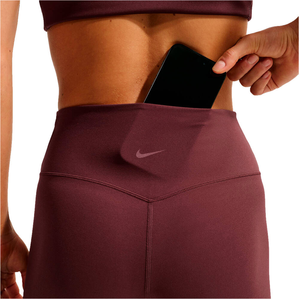 Nike pantalones y mallas largas fitness mujer W NK DF ZENVY HR FLARE USEAM NEGRO 03