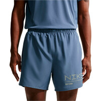 Nike pantaloneta técnica hombre CHALLENGER 2IN1 WINTERIZE AZUL vista frontal