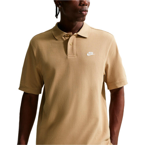 Nike polo manga corta hombre CLUB MARRON