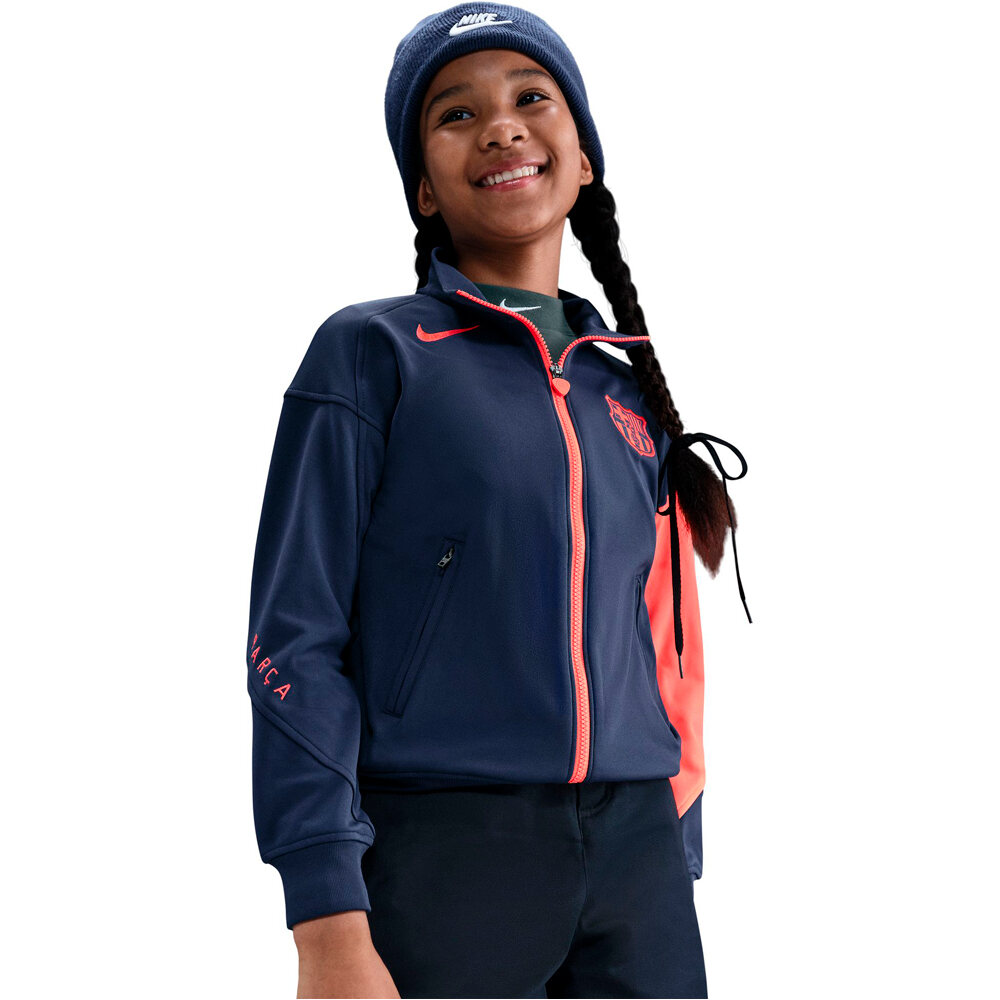 Nike sudadera entrenamiento fútbol niño BARCELONA 25/26 TERCERA EQUIPACION  vista detalle