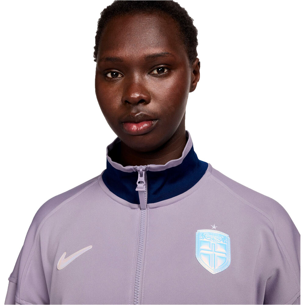 Nike sudadera entrenamiento fútbol NORUEGA MUNDIAL 2026 MUJER MORADO vista detalle