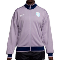 Nike sudadera entrenamiento fútbol NORUEGA MUNDIAL 2026 MUJER MORADO vista frontal
