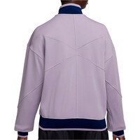 Nike sudadera entrenamiento fútbol NORUEGA MUNDIAL 2026 MUJER MORADO vista trasera