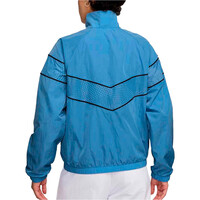 Nike sudadera entrenamiento fútbol PAISES BAJOS 25 ENTRENAMIENTO MUJER AZUL vista trasera