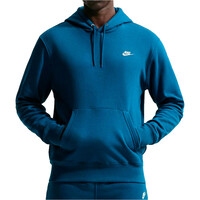 Nike sudadera hombre CLUB AZUL vista frontal