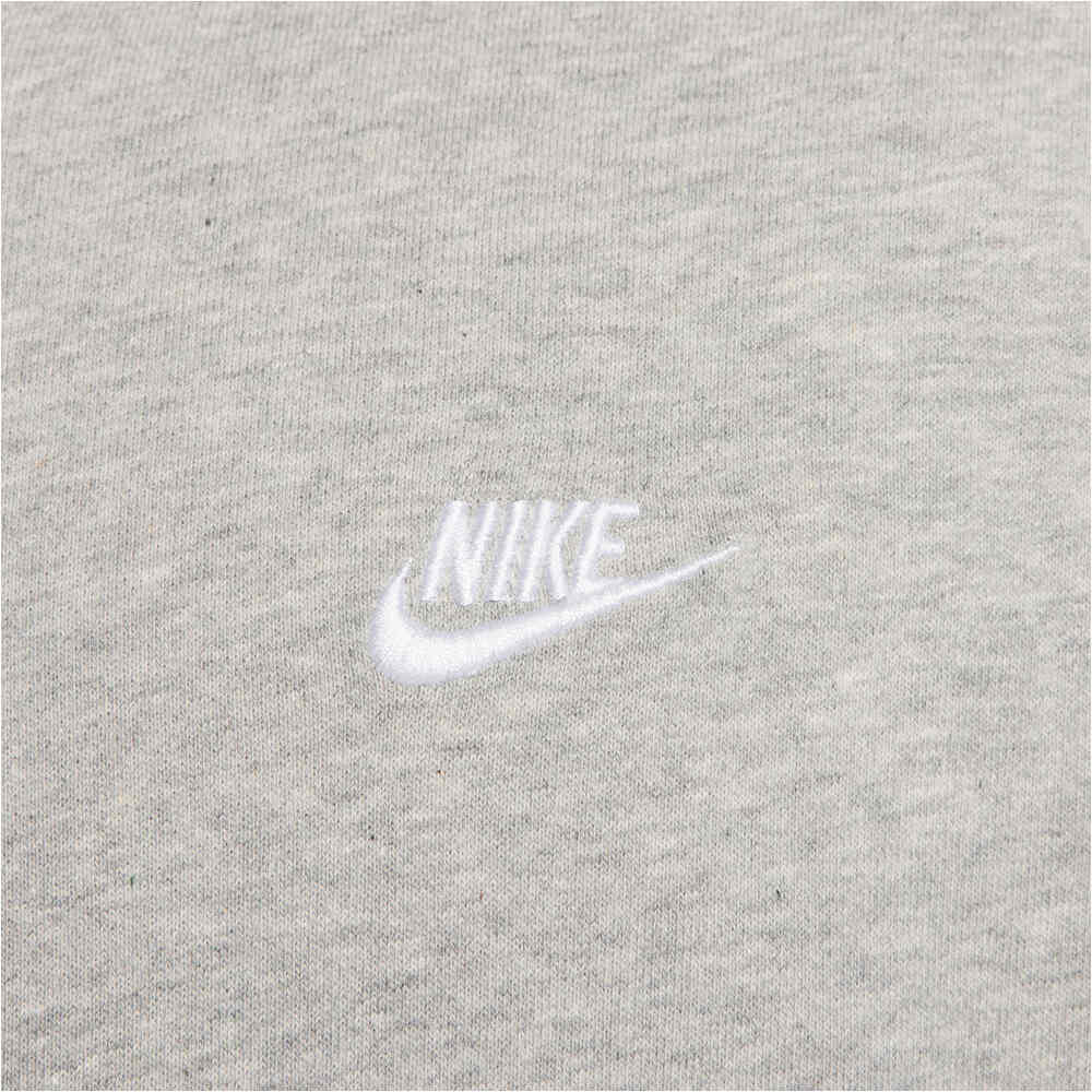 Nike sudadera hombre CLUB GRIS 05