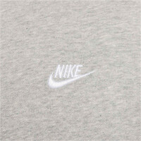 Nike sudadera hombre CLUB GRIS 05