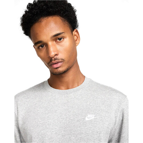 Nike sudadera hombre CLUB GRIS