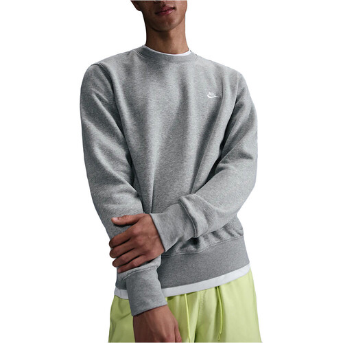 Nike sudadera hombre CLUB GRIS