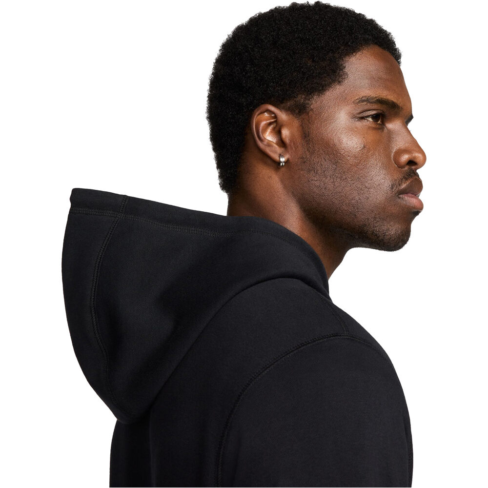 Nike sudadera hombre CLUB HDY FUTURA BLOCK NEGRO 04