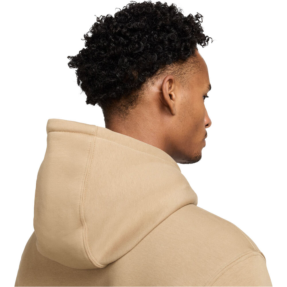 Nike sudadera hombre CLUB MARRON 03