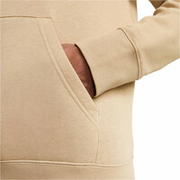 Nike sudadera hombre CLUB MARRON 04