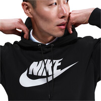 Nike sudadera hombre CLUB NEGRO 04