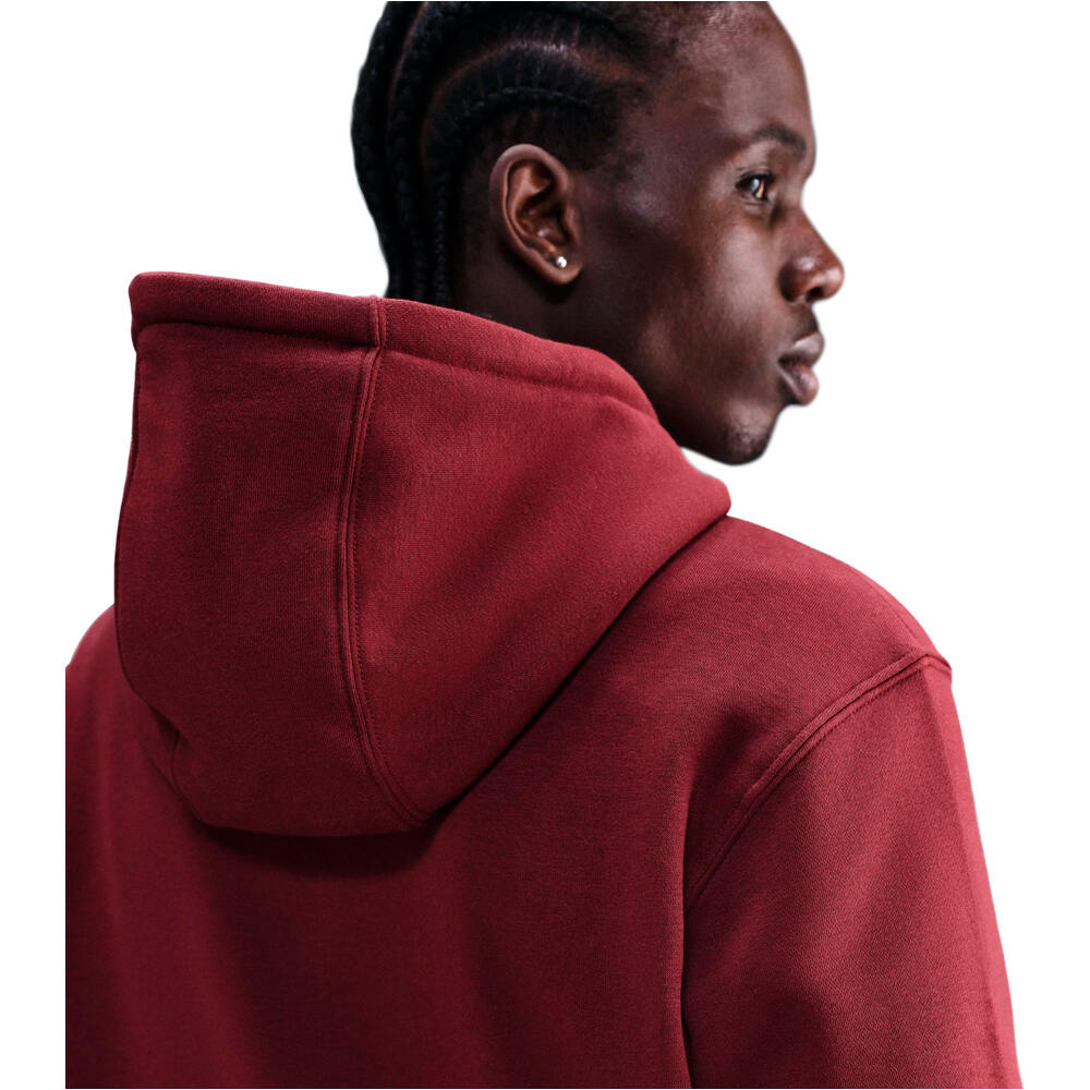 Nike sudadera hombre CLUB ROJO 03